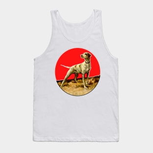 Dog with leash Tank Top